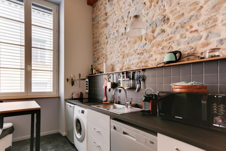 Apartament Guestready - Charmant Loft Croix-Paquet Pour 2 Lyon Zewnętrze zdjęcie